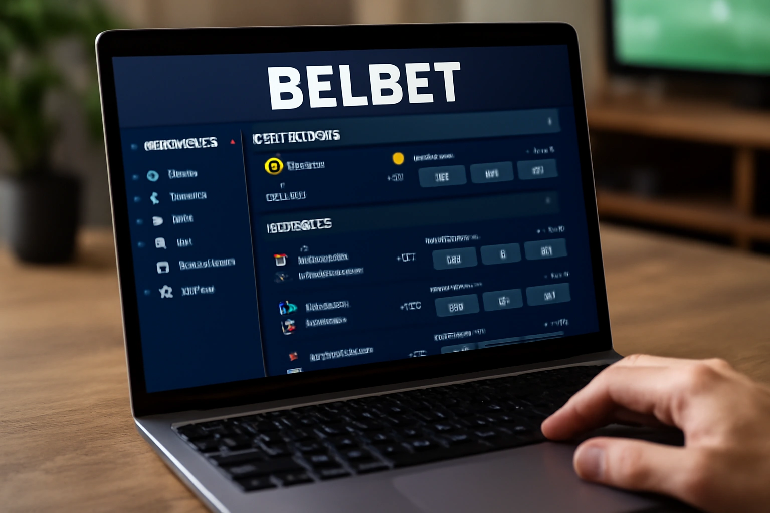 Aposte em apostas esportivas no cassino online BELBET