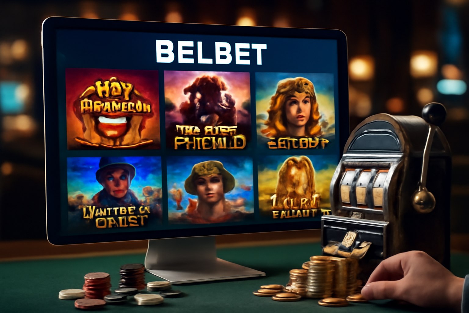 Jogos de Slot no Casino Online BELBET
